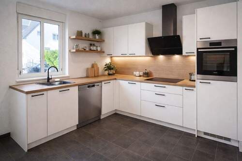 Einbauvorschlag-Küche - Reihenendhaus mit 78,00 m&sup2; in Bottrop zum Kaufen