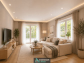 Visualisierung Wohnzimmer - 5 Zimmer Einfamilienhaus in Bad Freienwalde (Oder)
