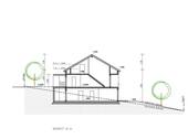 Schnitt Bauvoranfrage - 
