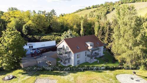 Ansicht Süd-West - 2 Zimmer Etagenwohnung in Gerbrunn