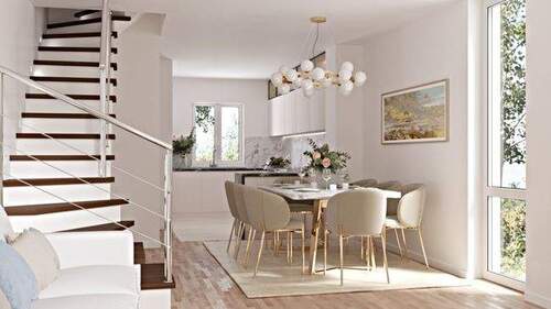 Offener Koch-/Essbereich - 5 Zimmer Reihenendhaus zum Kaufen in München