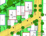 Ausschnitt Bebauungsplan - Grundstück in Heusenstamm