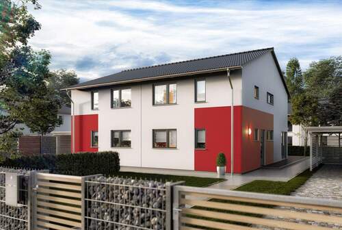 Doppelhaus-Aura-136-Satteldach-Schwarz-Strasse - 