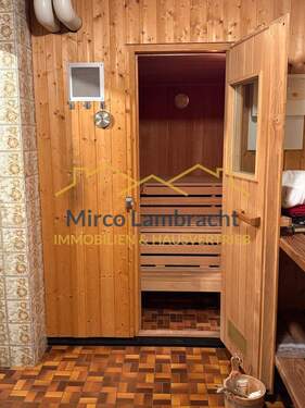 Sauna im Keller - 