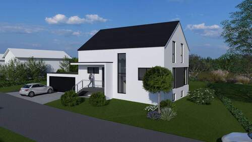 Eingangsbereich
Nord
- Klassische Architektur, zeitgemäßer Komfort – Hochwertiges Einfamilienhaus in Dußlingen