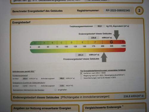 Energie Ausweis - 