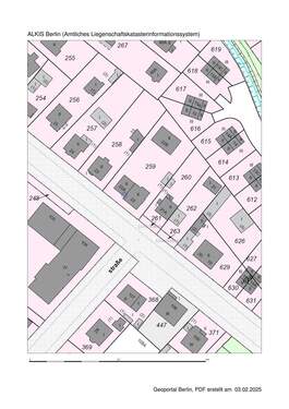 ALKIS Berlin_Flurkarte_22A - 