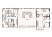 Grundriss Haus A 1. Obergeschoss - 