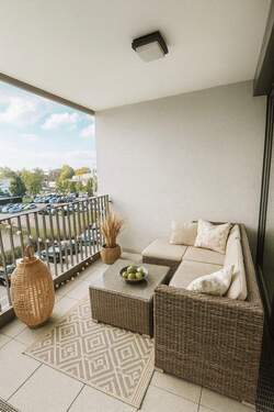Balkon - Etagenwohnung mit 83,40 m² in Ostfildern zur Miete
