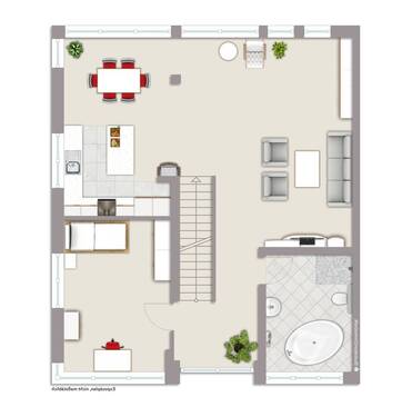 Obergeschoss Wohneinheit 4 - 