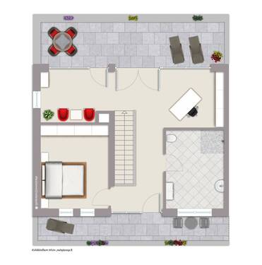 Dachgeschoss Wohneinheit 4 - 