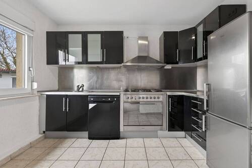 Küche - Etagenwohnung mit 52,40 m&sup2; in Karlsruhe / Knielingen zum Kaufen