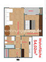 Bild 4 - Etagenwohnung mit 54,00 m&sup2; in Hamburg zur Miete