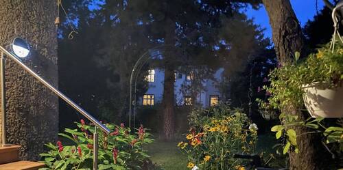 Blick v.d.Terrasse am Abend - 