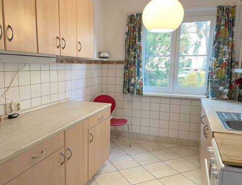 Blick in die Küche - 