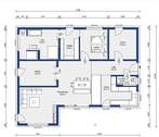 Grundriss Bungalow - 