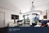 Wohnzimmer - ?? Wohnen auf höchstem Niveau - designer 3 Zi Wohnung mit Süd-West Balkon, Concierge und Stellplatz