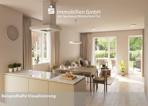 Küche - 5 Zimmer Doppelhaushälfte in Münster / Gremmendorf