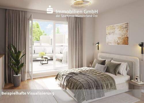 Elternschlafzimmer - Doppelhaushälfte mit 137,00 m&sup2; in Münster / Gremmendorf zum Kaufen