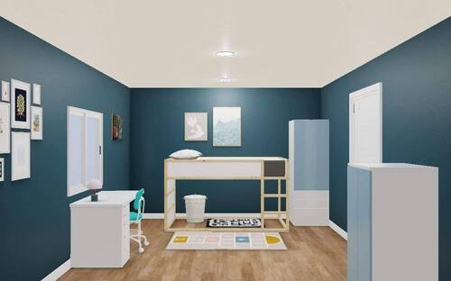 Kinderzimmer 2 Ansicht Bett.jfif - 