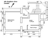 Grundriss - Etagenwohnung mit 40,30 m² in Braunsbedra OT Roßbach zur Miete