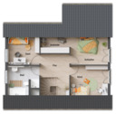 Grundriss-Einfamilienhaus-Bodensee-129-Dachgeschoss-Wintergarten - 