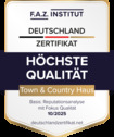 FAZ-Siegel_Hoechste Qualitaet_2025_Town & Country Haus - 