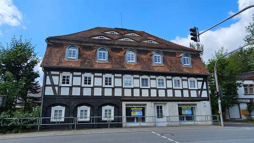 Aussenansicht neu - Umgebindehaus sucht Handwerker mit Herz 6 WE + Laden, 4 WE frei