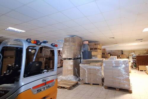 Blick in die Halle 1 - 