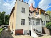 Hausansicht Rückseite - 7 Zimmer Doppelhaushälfte zum Kaufen in Leipzig