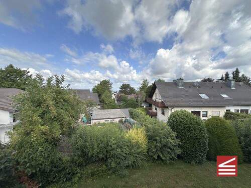 Aussicht vom seitlichen Balkon - 