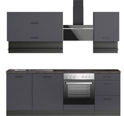 03 Küche - 1 Zimmer Etagenwohnung in Wiesbaden