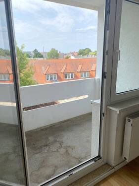 Blick vom Balkon - 