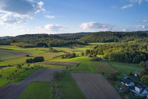 Landschaft von über d. Haus - 