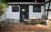 Sitzplatz mit Terrakottaboden - 