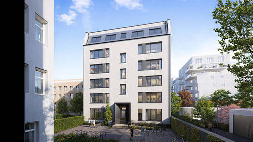 Außenvisualisierung - 2 Zimmer Etagenwohnung in Berlin
