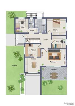 Erdgeschoss - Bungalow mit 135,00 m&sup2; in Heusenstamm zum Kaufen