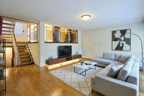 Wohnzimmer illustriert - 