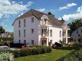 Fassade Rückseite - NEUBAU - 3 Zi - FREI Brandenburg-Eggersdorf, modernes Familienglück mit eigenem Garten