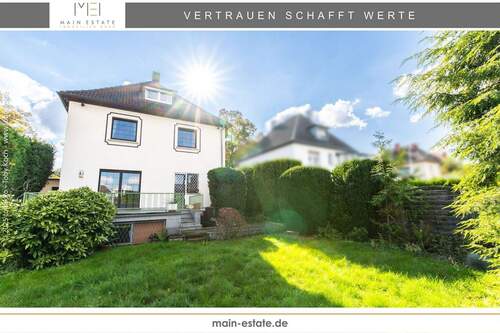Main Estate - Mehrfamilienhaus Gartenstraße Neu-Isenburg - to bikko - 1025 - Außen-2 TITEL - Attraktives Ein-Zweifamilienhaus mit ausgebautem Dachgeschoss, Garten und Garage in Neu-Isenburg