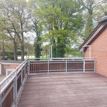 Terasse - In ländlicher Umgebung zwischen Gladbeck und Dorsten, 4,5R mit Dachterrasse und Garage!