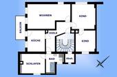 Grundriss Obergeschoss - 