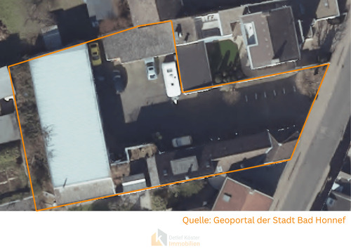 Quelle Geoportal der Stadt Bad Honnef - Grundstück zum Kaufen in Bad Honnef