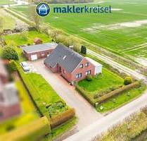 Nordseeküste: großzügiges Wohnhaus mit großem Garten in toller Lage! - Wittmund / Neufunnixsiel