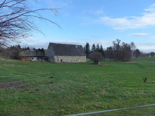 Hofansicht B.3 - Selbstversorgerhof mit großen Grundstück in der Gemeinde Wermsdorf zu verkaufen
