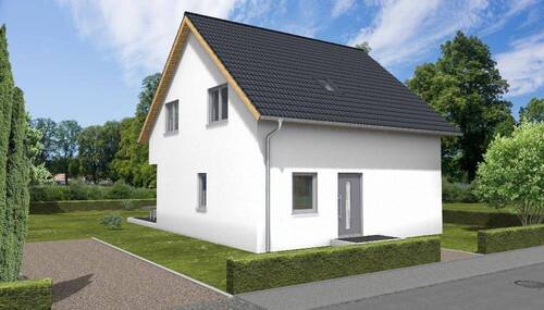 Bild 1 - ***Massivbau in der Natur*** - 335.950,00 EUR Kaufpreis, ca.  120,00 m² Wohnfläche