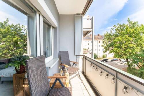 Balkon - 3 Zimmer Etagenwohnung zum Kaufen in Nürnberg