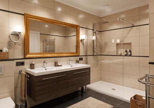 Badezimmer - 4 Zimmer Bungalow in Berlin