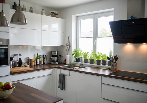 Küche - Bungalow mit 110,00 m&sup2; in Berlin zum Kaufen