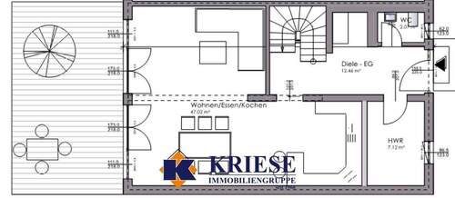Erdgeschoss - Haus Mitte - 